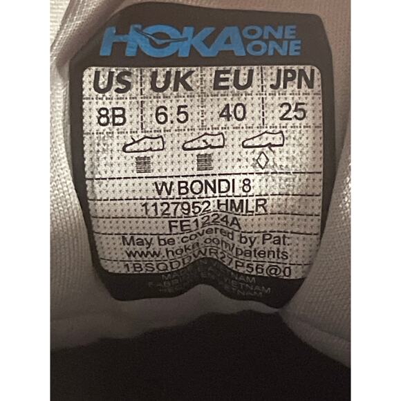 Women's HOKA Gaviota 5 Running Shoes Size 8B - Picture 5 of 10